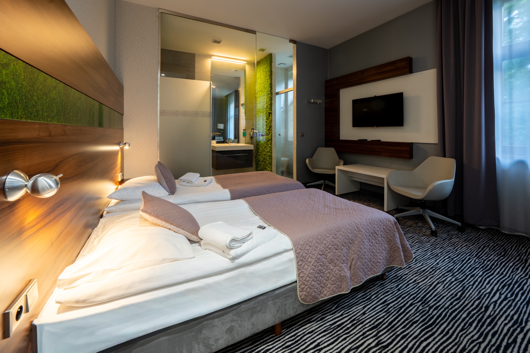 Pokój dwuosobowy w Hotelu Gorczowski
